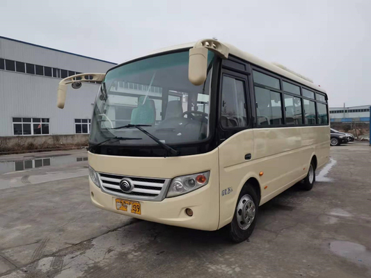 El autobús Yutong del pasajero de 26 asientos en segundo lugar da a Mini Bus Sightseeing Bus 3020m m altos