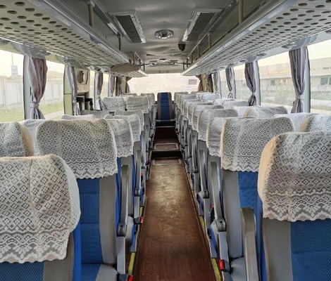 Los autobuses de visita turístico de excursión de larga distancia usados de Yutong utilizaron los autobuses diesel de Buses Passenger Used del coche interurbano