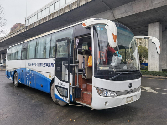 La segunda mano ZK6115 Yutong transporta a pasajeros de la ciudad utilizó los autobuses públicos diesel de LHD