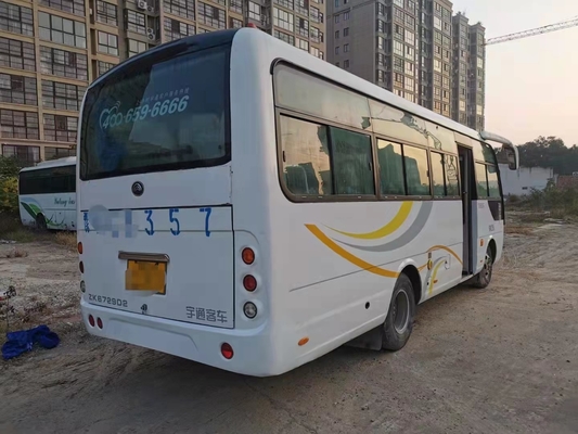La impulsión de la mano izquierda utilizó los autobuses de lujo de la ciudad de Yutong aprovisiona de combustible los 30 asientos diesel Front Engine