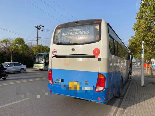 Transporta 49 el coche usado Right Hand Drive del motor diesel de Yutong ZK6107 de los asientos