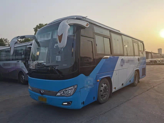34 chasis de lujo 147kw del saco hinchable del autobús ZK6816 China Mini Bus Buses And Coaches del pasajero
