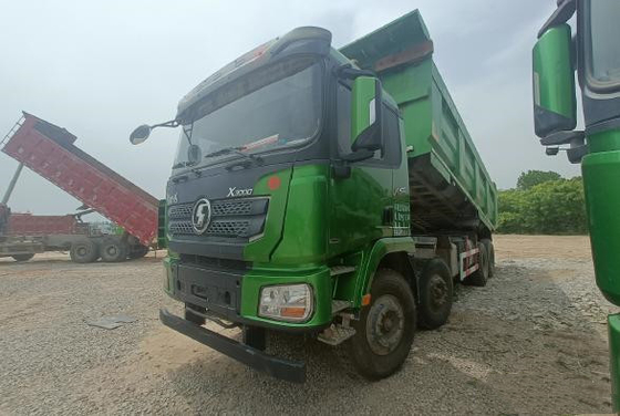 Descargador usado camión pesado de Shacman X3000 8*4 Tipper Truck 430hp los 7.6m