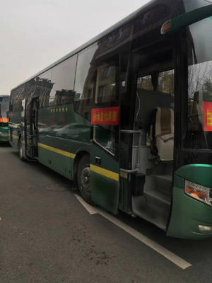 2019 la impulsión usada de Bus Left Hand del coche de Yutong del año 49 asientos transporta el autobús posterior del motor