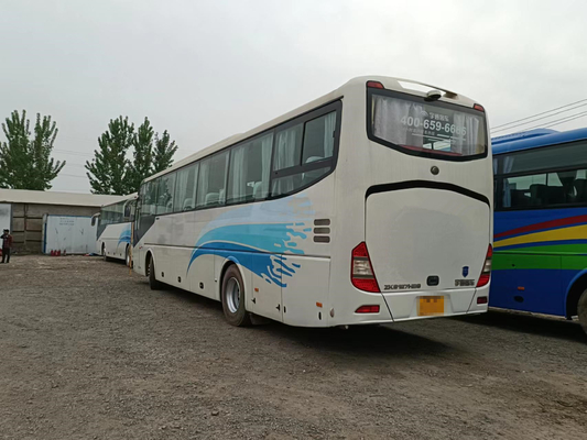 2015 años 65 Seater utilizaron el autobús ZK6127 de Yutong utilizaron conducción a la derecha del motor de la parte posterior del autobús 310kw del pasajero