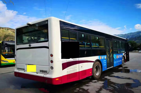 32 el autobús usado Zk6105 de /92 asientos Yutong utilizó el autobús de la ciudad para el motor diesel del transporte público