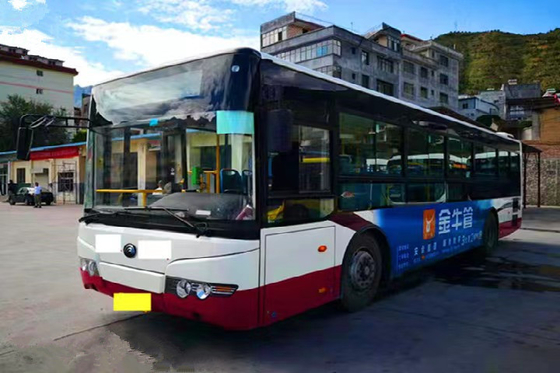 32 el autobús usado Zk6105 de /92 asientos Yutong utilizó el autobús de la ciudad para el motor diesel del transporte público