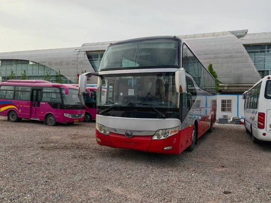 2015 el autobús usado ZK6127H de Yutong del año 45 asientos utilizó la dirección de With Diesel Engine LHD del coche