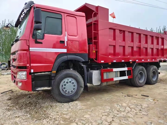 Conducción a la derecha del camión 6*4 8*4 de la mano de Howo Tipper Truck Used Dumper 371/375hp segundo chino