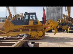 Nueva llegada, marca china usada, niveladora con orugas, capacidad del cucharón de 5 toneladas